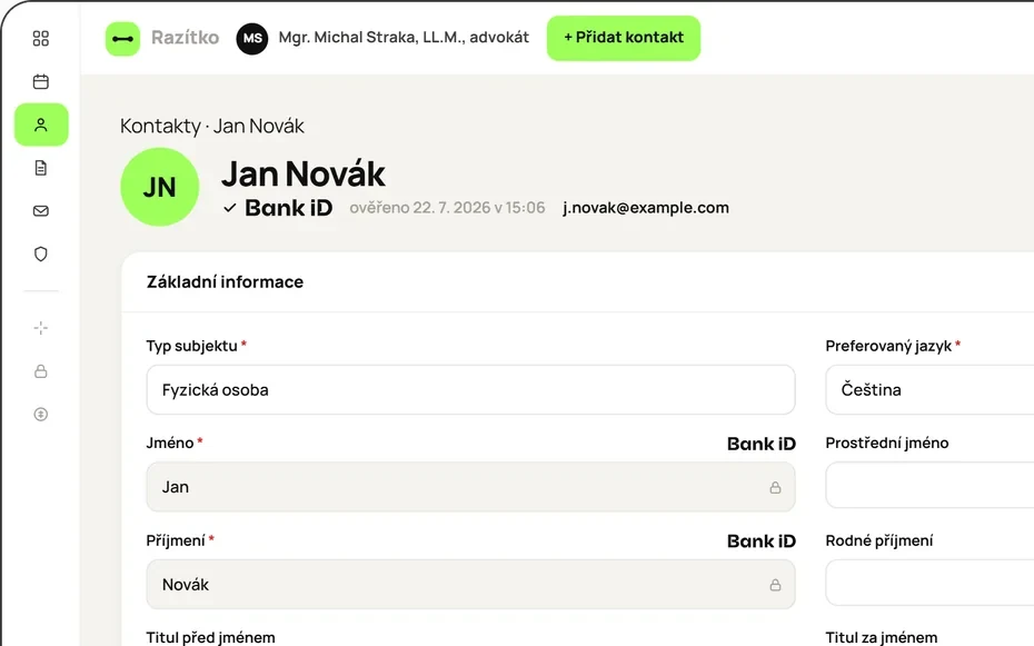 Vzdálené prokázání identity
